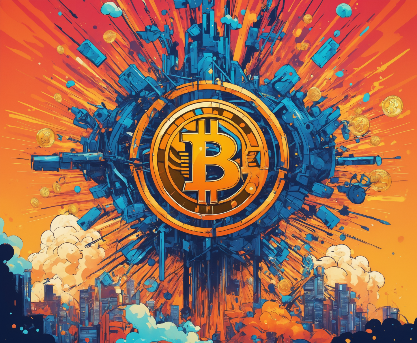 Omnific Bitcoin Mothership T-shirt